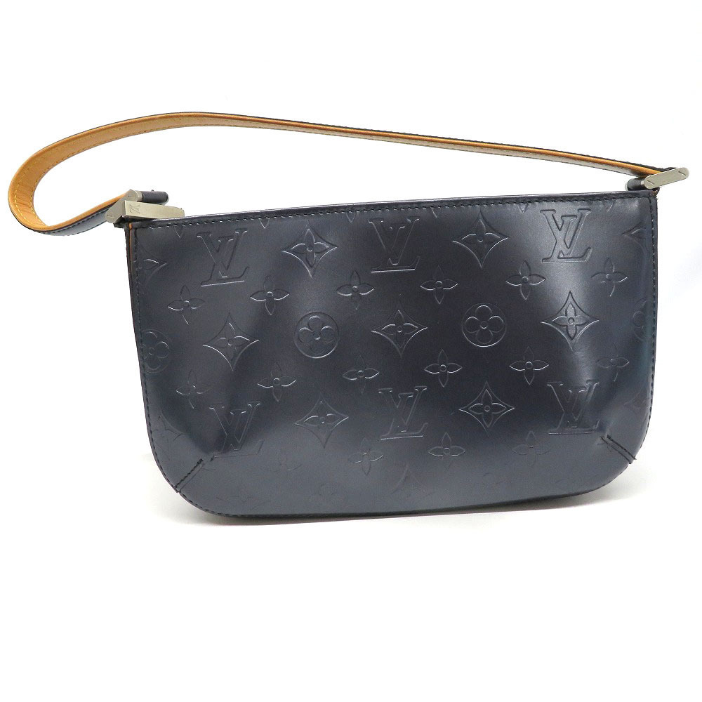 LOUIS VUITTON Fowler Monogram Matte Handbag Black